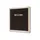 Letterbord Zwart 30x30cm licht houten frame