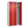 locker voor scheiding van kleding,HxBxD 1850x900x500mm,3vak