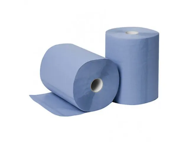 Poetspapier Rol Cetec Plus 3-Laags Blauw