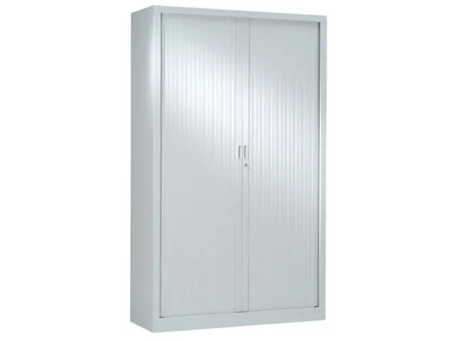 Roldeurkast Lichtgrijs 198 cm M1 Brandveilig