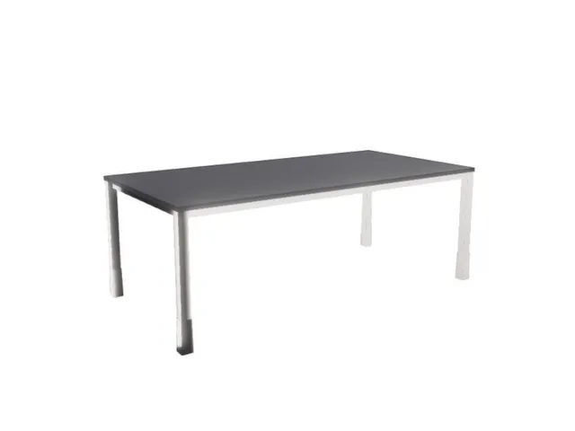 In hoogte verstelbaar bureau,HxBxD 720-840x2000x1000mm,CC-zwart