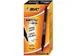 Balpen Bic soft feel grip clic medium zwart
