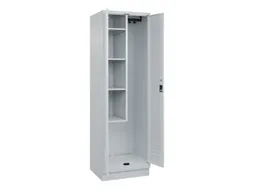 schoonmaakkast,HxBxD 1950x600x500mm,links 4vakken