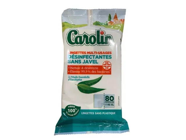 Carolin Vochtige Doekjes Eucalyptus 80 Stuks