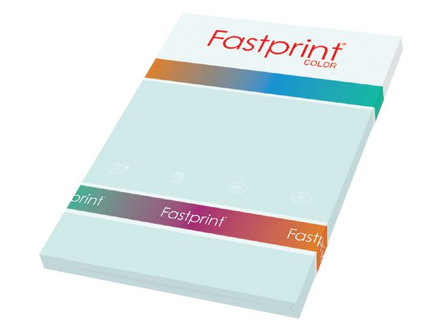 Kopieerpapier Fastprint A4 120 Gram Lichtblauw 100vel | GekleurdPapierShop.nl