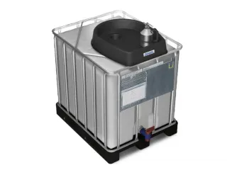 trechter,v. IBC inhoud 600-1000l,PE,vulcapaciteit 30l - 1