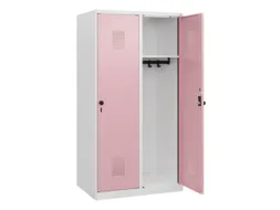 schoollocker,HxBxD 1530x800x500mm,2vak,vak B 400mm,draaigrendel