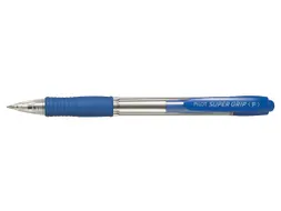 Balpen Pilot Super Grip F 0.7mm Fijne punt Blauw