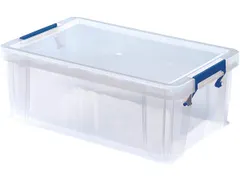 Opbergdoos Transparant 10 Liter 4 Stuks