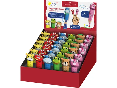 Potlooddop Faber-Castell Grippy display 36 stuks