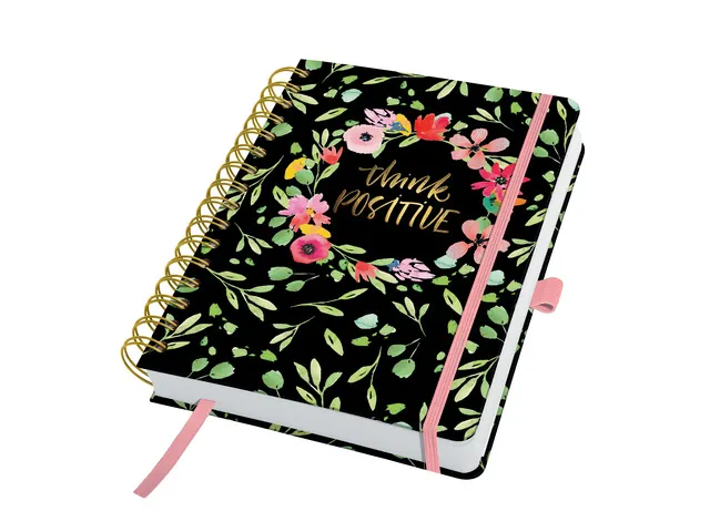 Planning journalier Beauty A5 Flower Love Non daté 1 semaine/1p EN