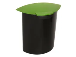 Inzet 6 Liter Met Deksel A Zwart Groen