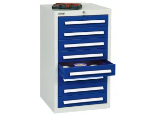 ladekast,HxBxD 900x515x500mm,8lade(n),centr. vergrendeling - 1