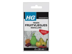 Fruitvliegjesval HG HGX navulling 2x20ml