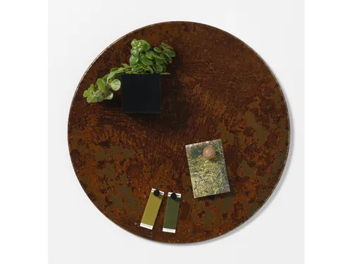 Magneetbord Naga rond 35cm roest