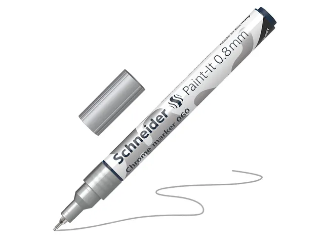 Viltstift Schneider Paint-it 060 0.8mm metallic chrome