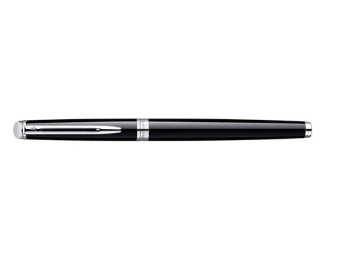 Vulpen Waterman Hémisphère Black lacquer CT Medium blauwe inkt