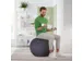 Ballon d'assise Leitz Ergo anti-basculement 55cm gris foncé
