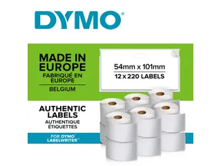 Etiket Dymo 11354 multifunctioneel 32x57mm 12 rollen á 1000 stu - 8