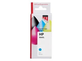 Inktcartridge Quantore alternatief tbv HP CB323A 364XL blauw - 1
