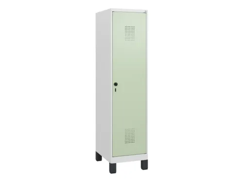 schoollocker,HxBxD 1630x400x500mm,1vak,vak B 400mm,draaigrendel,voeten