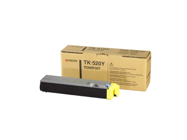 Toner Kit TK-520Y, 4000 pagina's, Geel