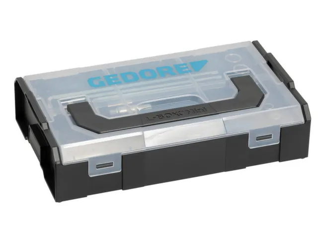 1102-038 Bitset 1/4 inch FLEX met bitratel,38stuks