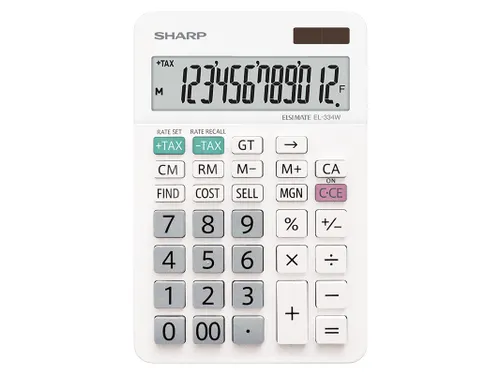 bureaurekenmachine EL-334W wit