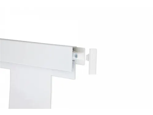 Aluminium wand klemlijst MAULgrip 100.5 cm Wit