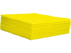 Universele poetsdoek geel 150 stuks