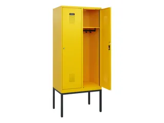 schoollocker,HxBxD 1950x800x500mm,2vak,vak B 400mm,cil.-slot - 1