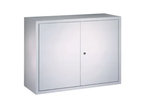 Hangkast 600x800x300mm 1 Verstelbaar Legbord Ral 7035 Front Ral 7035