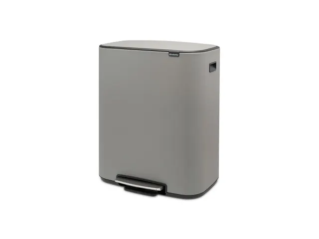 Bo Pedaalemmer 60 Liter Grijs