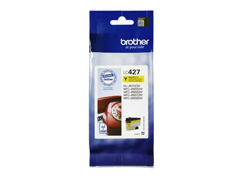 Inktcartridge Brother LC-427Y geel