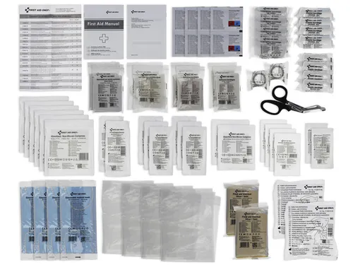 EHBO kast First Aid Only met EHBO-set B 14x30x37 cm wit