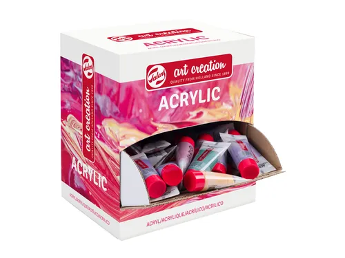 Acrylverf Talens Art Creation Pastel 12ml dispenser 100 stuks assorti