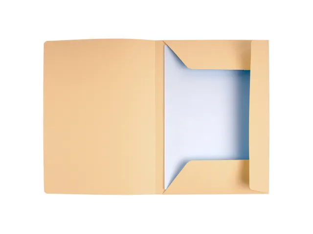 Dossiermap Jura Zalm A4 3 kleppen 50 Stuks