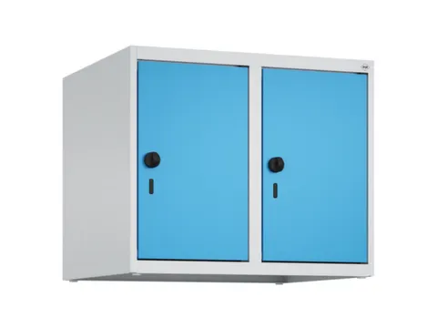 opzetkast,v. locker,2vak.,vak B 300mm,HxBxD 500x600x500mm,vleugeldeur