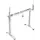 Elektrisch Verstelbaar Verrijdbaar Zit Sta Bureau Frame Wit 110-190cm