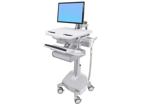 Medische Trolley StyleView-wagen met LCD-arm LiFe Powered 2 laden