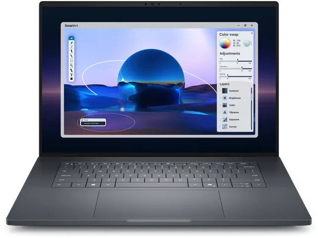 PC portable 16 inch Dell Pro Max Intel Core Ultra 7 265H 32Go/1To