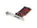 2 Poorts PCI SuperSpeed USB 3.0 Adapterkaart met SATA Voeding