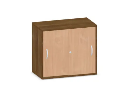schuifdeurkast,HxBxD 720x800x430mm,decor romp noten,decor front beuken