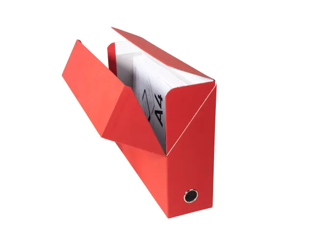 Transportdoos rug 120mm rood