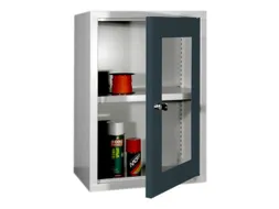 Hangkast 600x400x300mm Achterwand Glad Ral 7035 Front Ral 7016