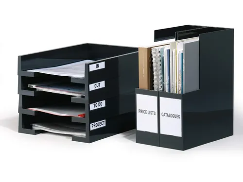 Etikethouder Durable pocketfix 75x18mm zelfklevend