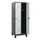 schoollocker,HxBxD 1630x600x500mm,2vak,vak B 300mm,draaigrendel,voeten