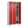locker,HxBxD 1950x900x500mm,3vak,vak B 300mm,draaigrendel,voeten