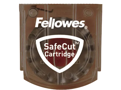 Snijmachinekop Fellowes Safecut recht 2 stuks