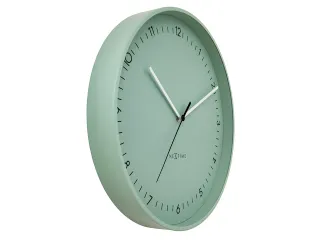 Wandklok NeXtime Berlin L 40cm mint groen aluminium - 3